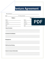 Joint Venture Agreement Template-WPS Office