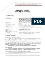 Anexa 3 - Policlinica Balan Memoriu Electrice - 0 PDF