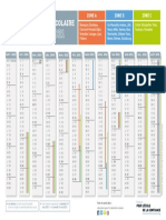 Calendrier Scolaire 2020 2021