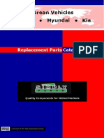 Korean Vehicles Daewoo Hyundai Kia: Replacement Parts Catalogue