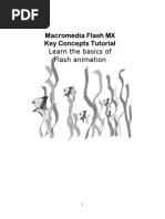 Macromedia Flash MX Key Concepts Tutorial: Learn The Basics of Flash Animation