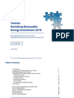 Tunisia Derisking Renewable Energy Investment 2018