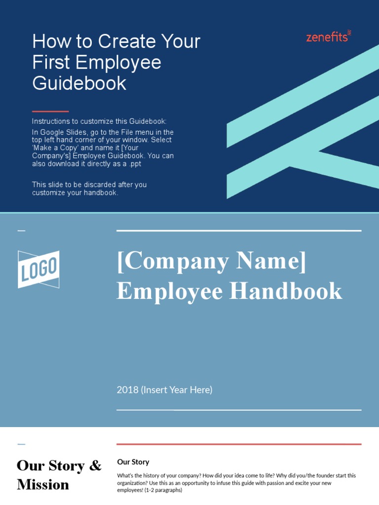 Create Your First Employee Guidebook | PDF | Employee Benefits | Employment