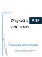 Diagnostic Test (2018) PDF