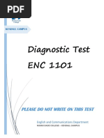 Diagnostic Test (2018) PDF