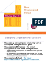 MGT Lec 7, 8 and 9 - Organizational Structure Design