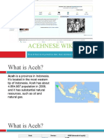 Acehnese Wikipedia: Even at Their Most Powerless State, Their Existence Are Never Without Meaning