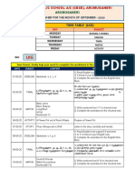 September Planner - LKG