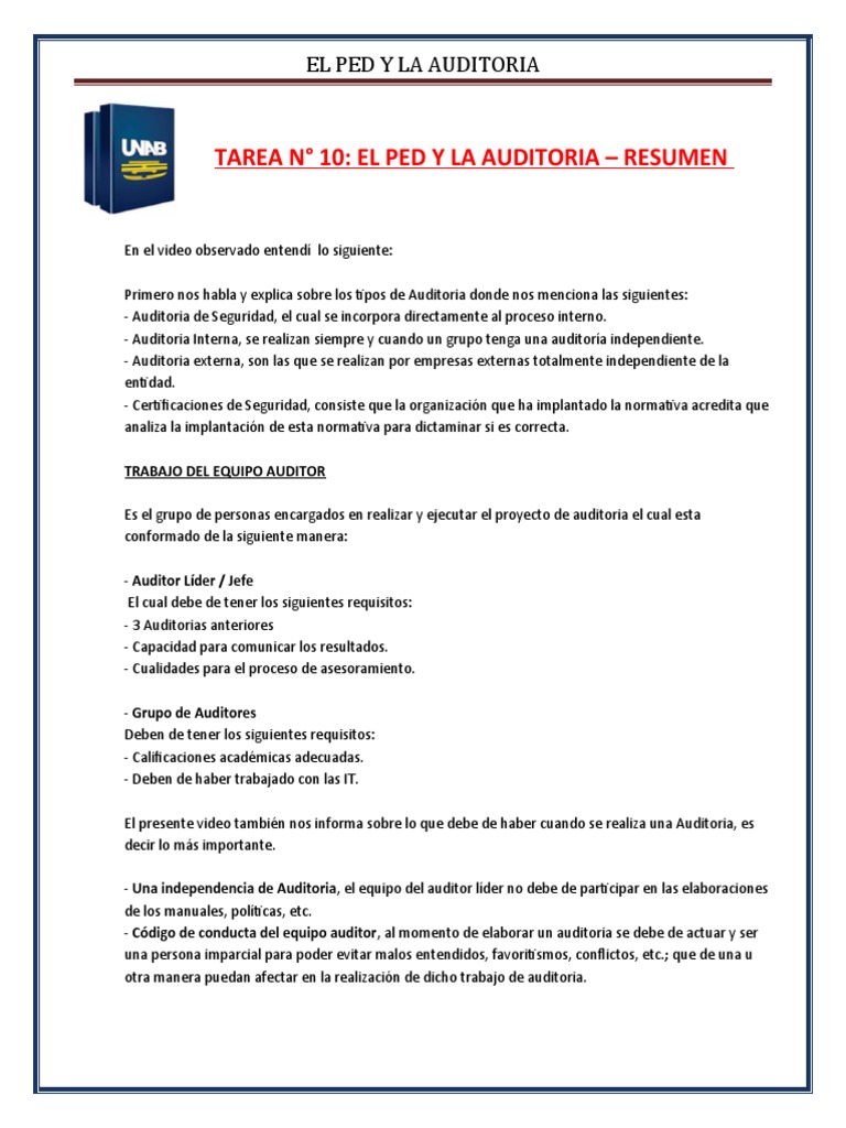 Equipo de Auditoría y su Función | PDF | Auditoría | Contralor