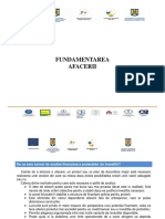 Modul 08 - Fundamentarea Afacerii PDF