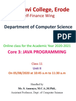 Java Unit II - 05-8 Decision Looping