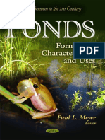 Ponds - Formation, Characteristics, and Uses PDF