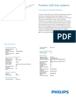 ODLI20161010 - 045 UPD Es - AR Fortimo LED Line 2ft 2200lm 830 1R HV2 Ficha Técnica