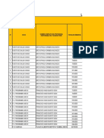 Matriz Seguimiento Nominal de Las Prestaciones Atencion Integral Del Niño Chogo