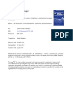 Productos de protección contra la corrosión como fuente de bisfenol A y toxicidad para el medio ambiente acuático