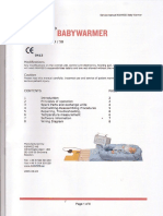 Kanmed Babywarmer C (: Service Manual