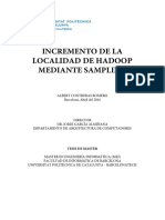 Optimización de la localidad de datos mediante sampling en Hadoop