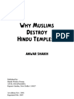 Why Muslims Destroy Hindu TemplesQ by Anwar Shaikh A5 308KB