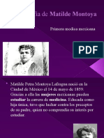 Biografía de Matilde Montoya