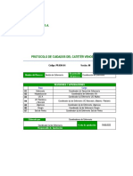 PR-0301-01 Protocolo de Cuidados Del Catéter Venoso Central V8 PDF