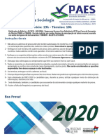 4 Prova Discursiva de Sociologia PCD Cfo Pmma Paes 2020