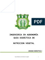 Guia Didactica Nutrición Vegetal Unidad I Septiembre 2020