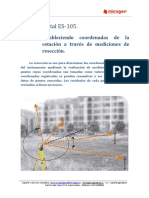 Topcon ES Sokkia CX Reseccion EstacionLibre