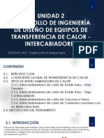 Unidad 2 - Intercambiadores de Calor PDF
