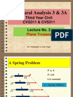 Structural Analysis 3 & 3A Single Degree Example