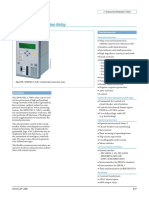 Siprotec 4 7Sj61 Multifunction Protection Relay: Function Overview