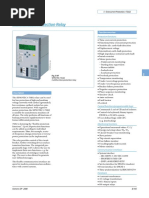 Siprotec 4 7Sj62 Multifunction Protection Relay: Function Overview