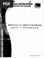 Download Pedoman Pengukuran Kinerja Puskesmas DKI Jakarta by Lanang Rek SN47446134 doc pdf