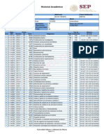 Historial de Calificaciones PDF