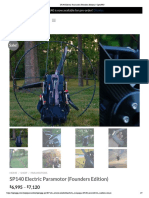 SP140 Electric Paramotor (Founders Edition) - OpenPPG