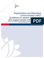 Augmentative and Alternative Communication Practice Guide PDF