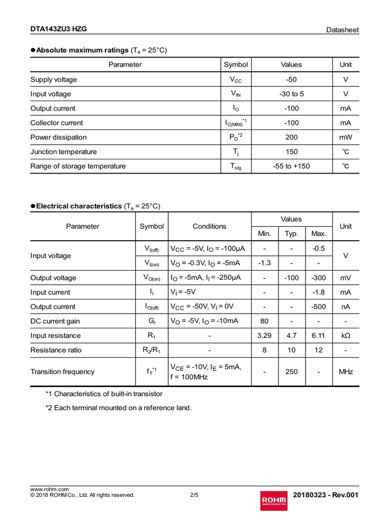 Datasheet (6) - 2 PDF | PDF | Electronic Circuits | Electrical Engineering