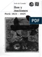 Caudillos y Constituciones Peru 1821 184 PDF