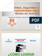 Calidad Seguridad y Productividad ¿Que Tienen en COMUN