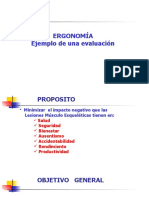 Presentación Inspección en Ergonomía