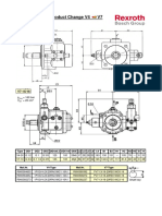 Product Change V4 V7: P 160 Bar V 20,7 CM