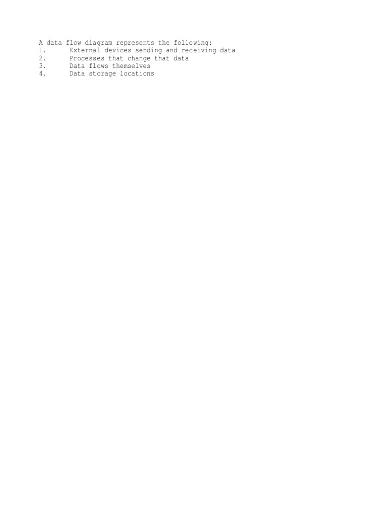 Data Flow Diagram Components Explained | PDF | Technology & Engineering