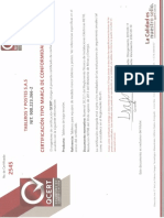 Cert 2545 Medidores PDF