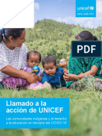 UNICEF Llamado A La Acción