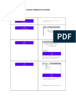 Cuadro Comparativo de Word