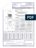 R/F - 150Lb Rating - Gas Filter Separator Vessel: A' B' C' D'