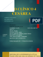 CASO CLÍNICO 4 cesarea