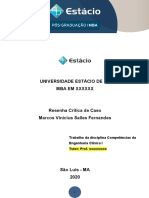 Resenha Crítica Competências Da Engenharia Clínica I