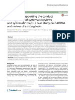Kohl Et Al. - 2018 - Online Tools Supporting The Conduct and Reporting of Systematic Reviews and Systematic Maps A Case Study On CADIMA-annotated