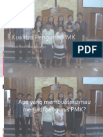 Kualitas Pengurus PMK