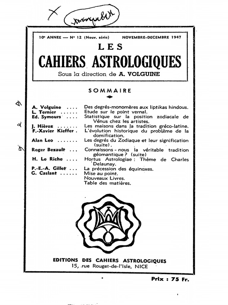 Date De Naissance De Hitler Signe Astrologique Cahiers Astrologiques 12 | PDF | Zodiaque | Cosmologie ésotérique
